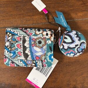 NWT Vera Bradley Floral Wallet and Measurement Tape